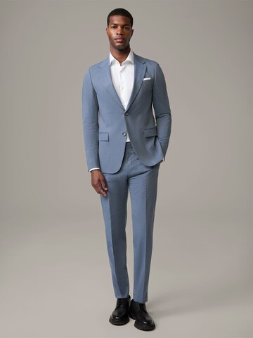 STRELLSON Slim fit Blazer 'Alzer' in Blue