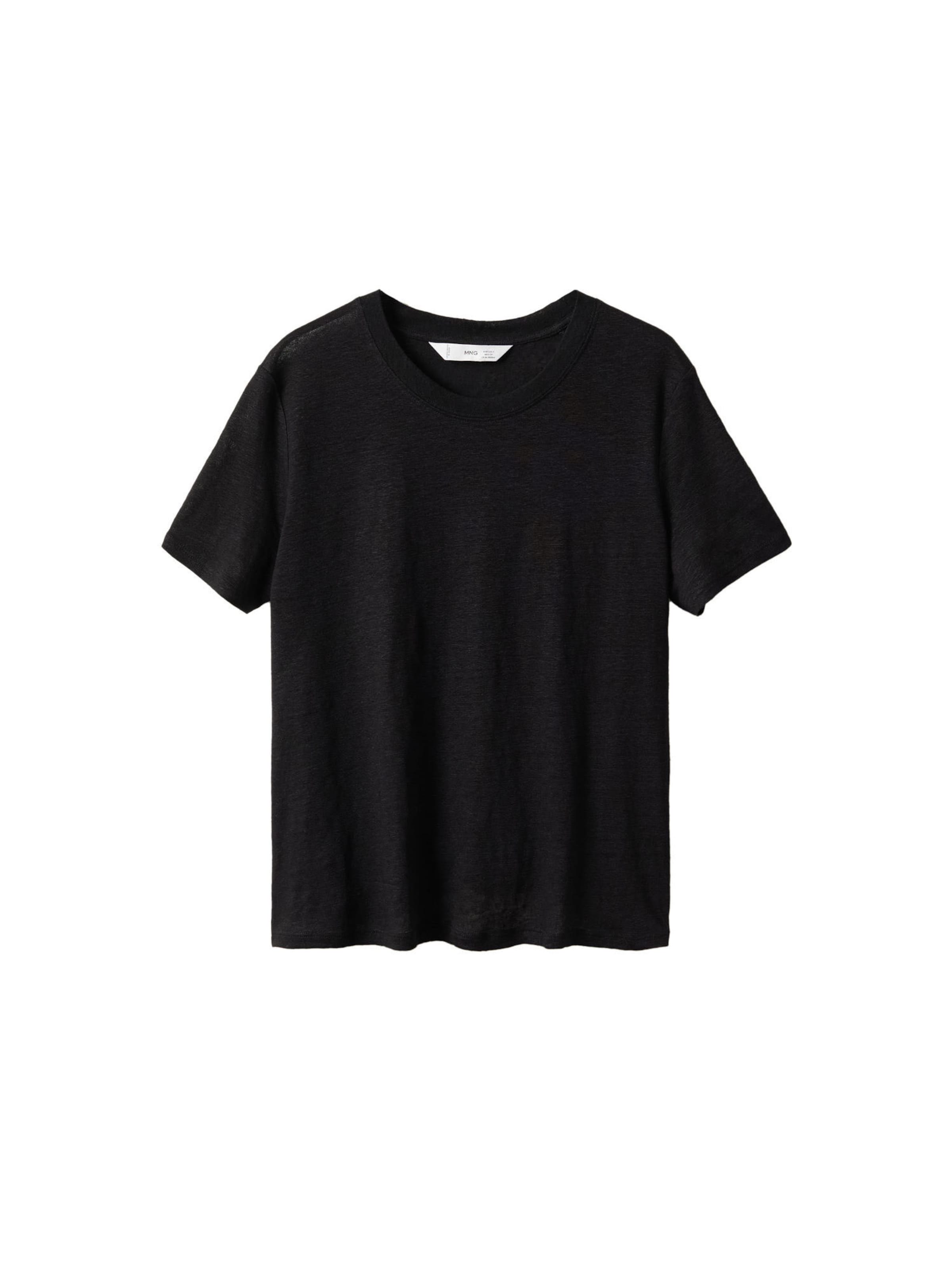 Frauen Shirts & Tops MANGO T-Shirt 'LISINO' in Schwarz - PW13863 Frauen Shirts & Tops MANGO T-Shirt 'LISINO' in Schwarz - PW13863