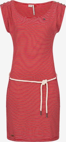 Ragwear - Vestido de verão 'Chego' em vermelho: frente