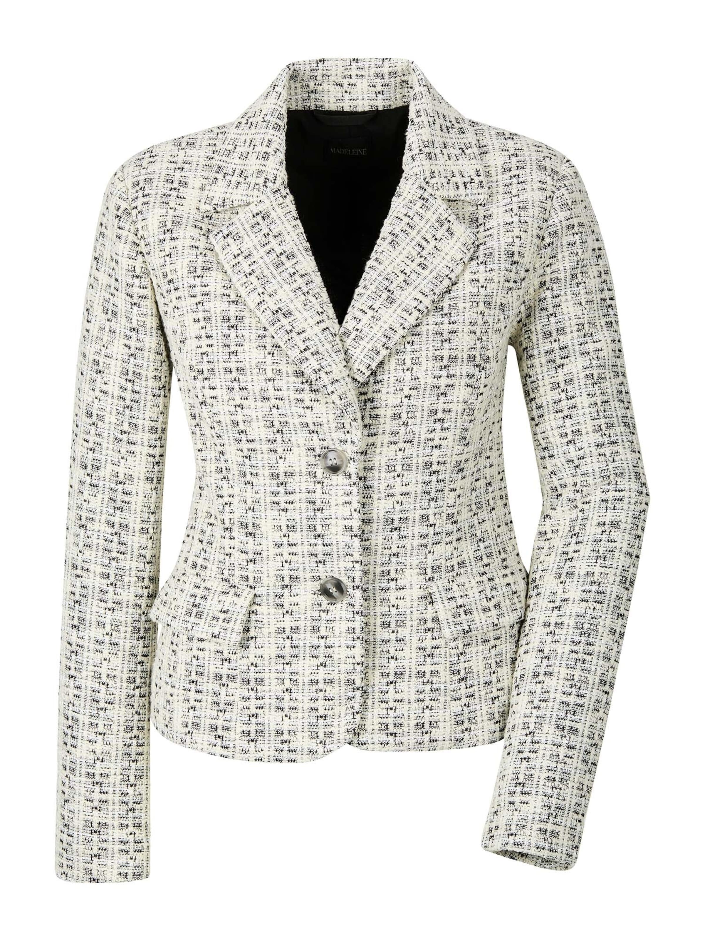 MADELEINE Blazer in Schwarz: Vorderseite