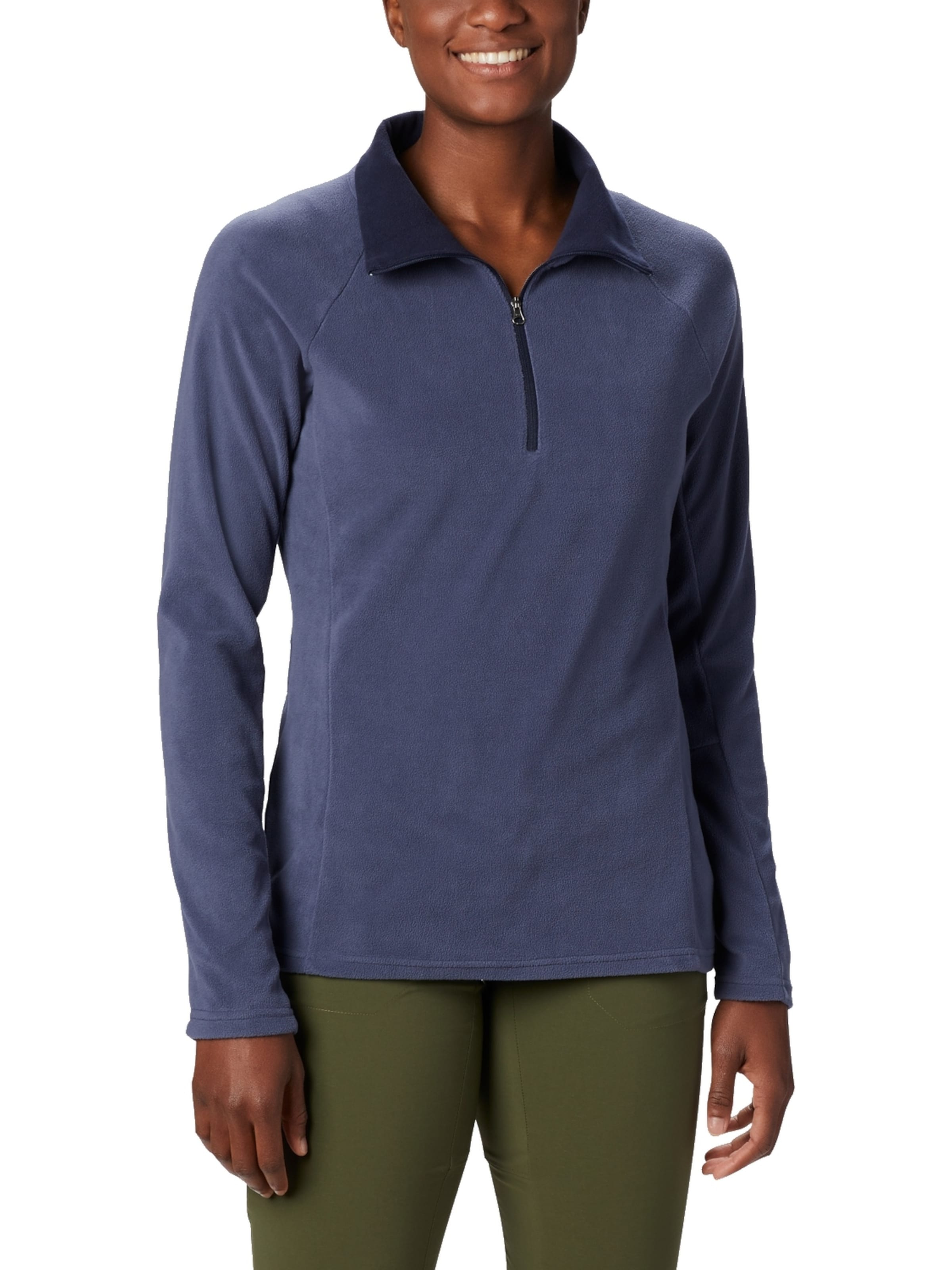 COLUMBIA Athletic Fleece Jacket 'Columbia Glacial IV Half Zip Fleece' in M in Dark blue, Item view