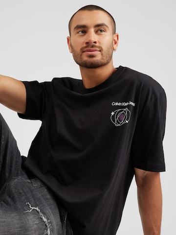 melns Calvin Klein Jeans T-Krekls 'Future'