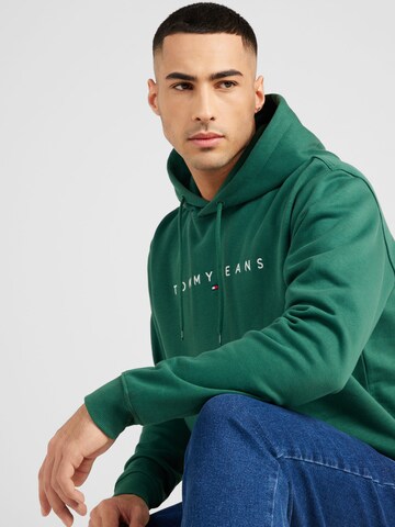 Tommy Jeans - Sweatshirt em verde