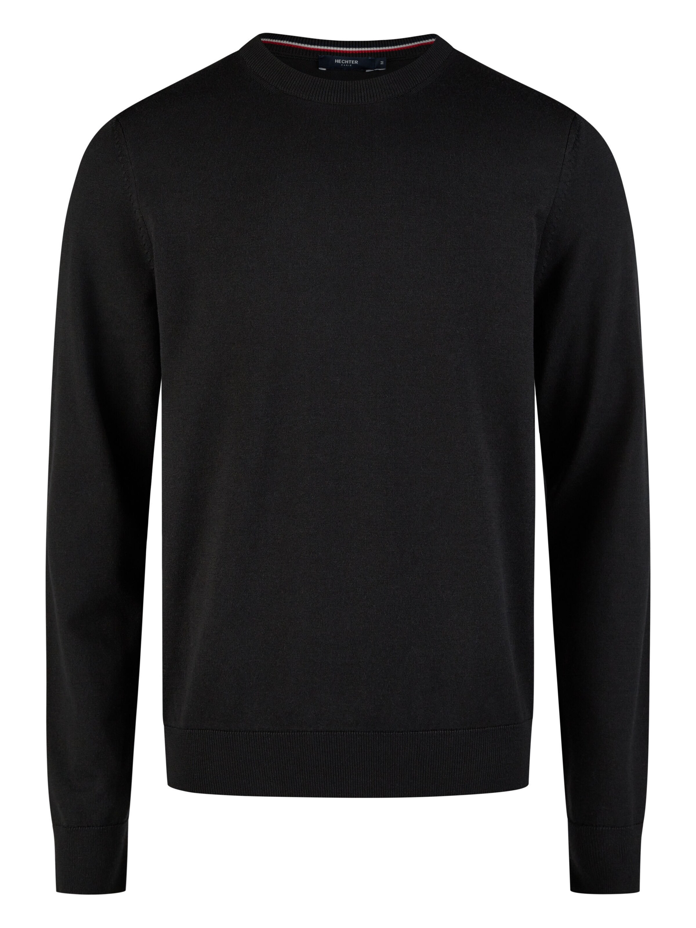 HECHTER PARIS Pullover in Schwarz: Vorderseite
