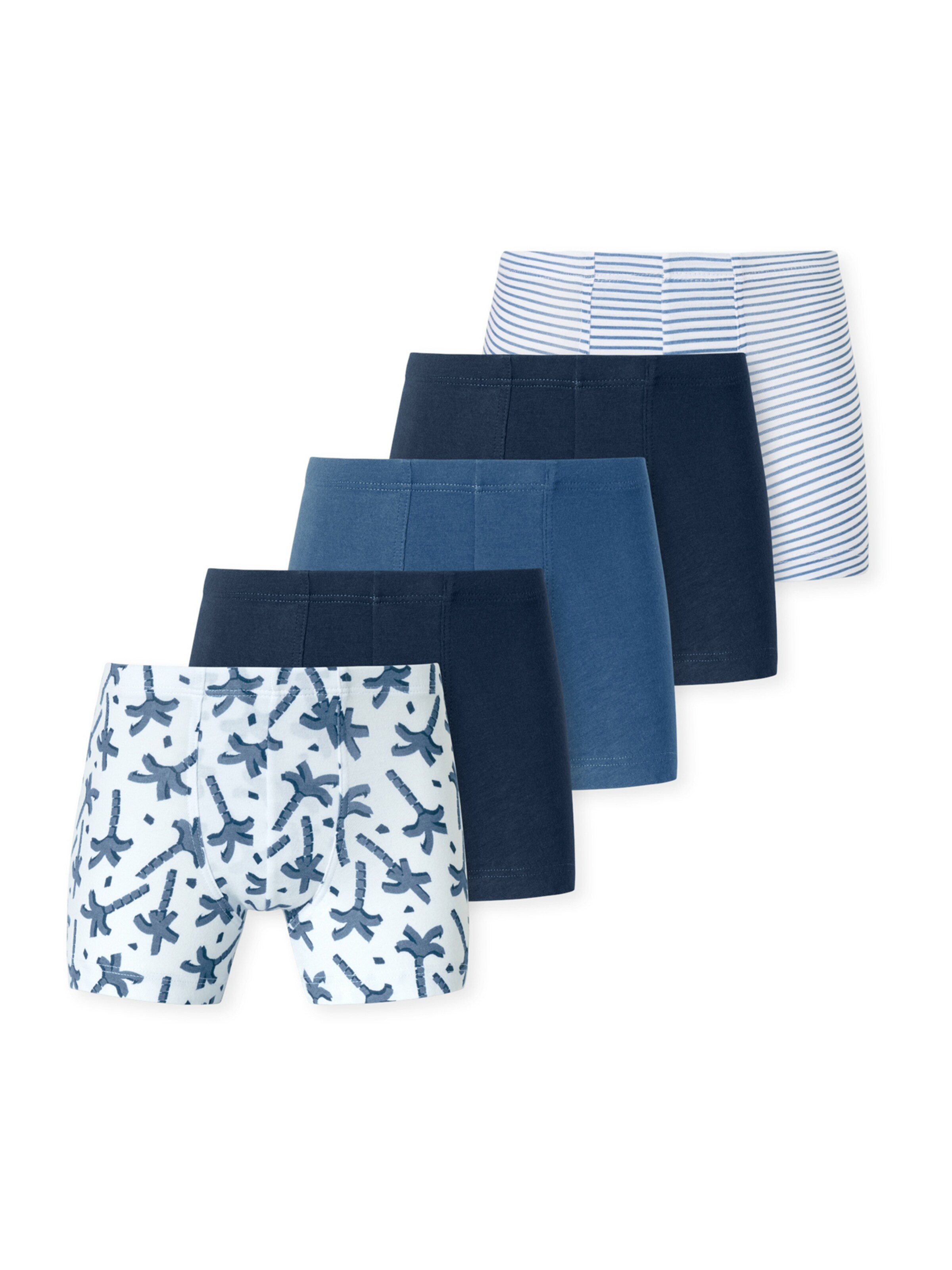 Sous-vêtements ' 95/5 ' SCHIESSER en bleu : devant