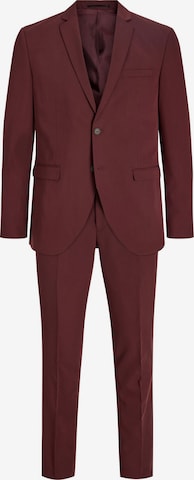 Jack & Jones Premium Slim fit Suit 'JPRBLAfranco' in Brown: front