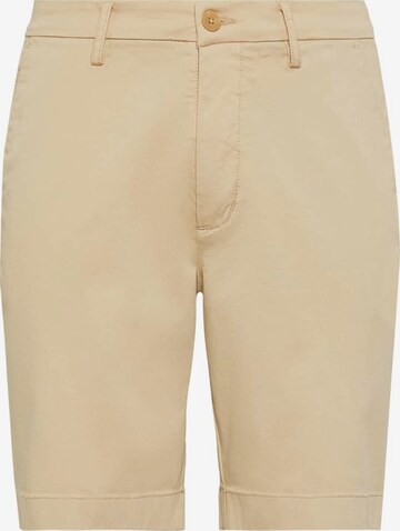 Coupe slim Pantalon Boggi Milano en beige : devant