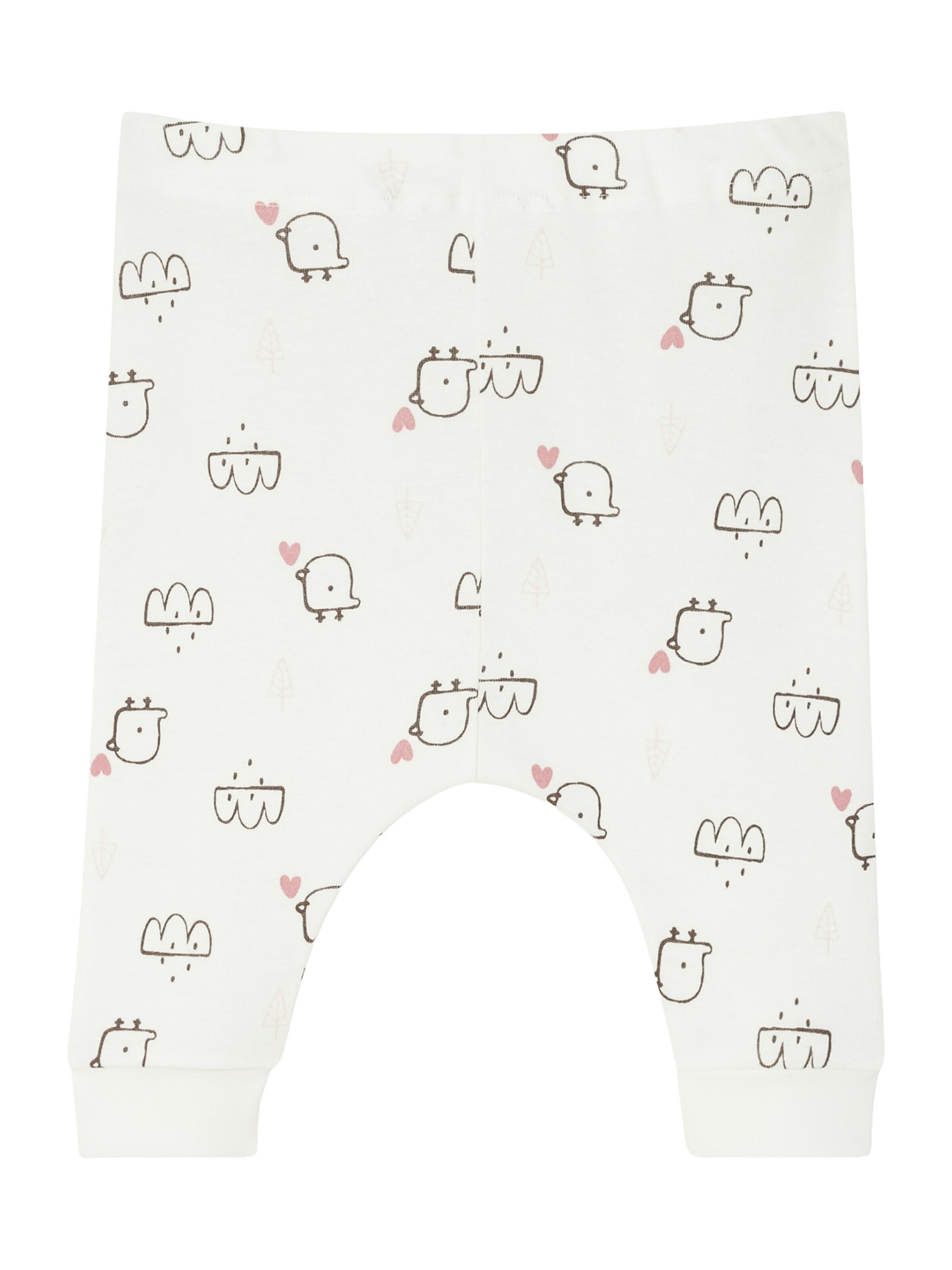 Effilé Pantalon 'Natural Love' SCHIESSER en marron