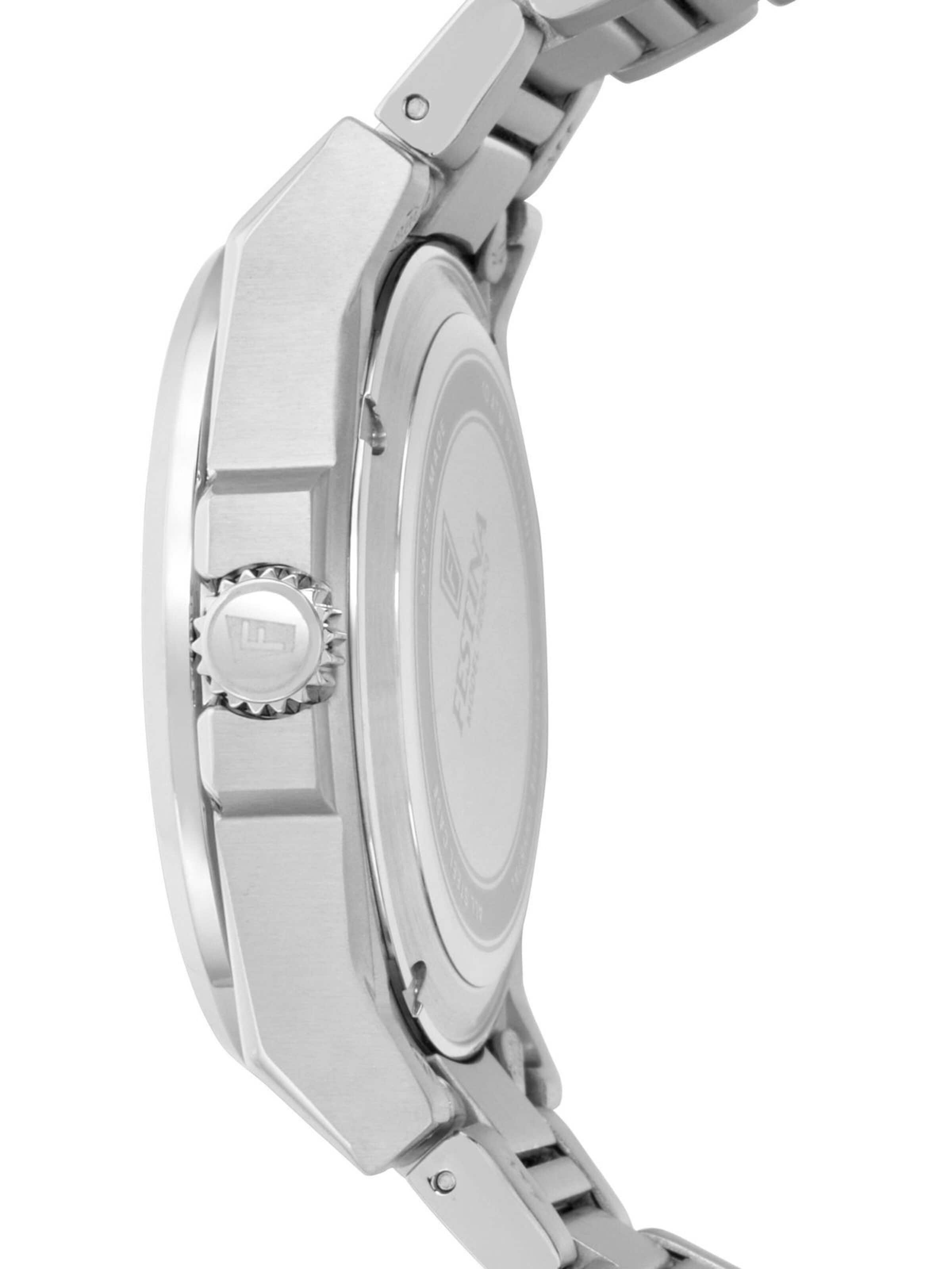 Montre à affichage analogique 'Date watch Classic Steel Swiss Made' FESTINA en rouge