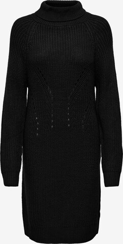JDY Knit dress 'JUSTY' in Black: front