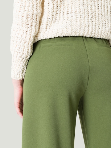 Wide leg Pantaloni di zero in verde