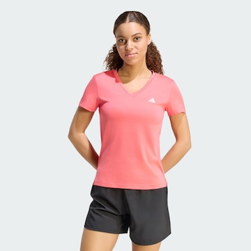 ADIDAS PERFORMANCE Funkcionális felső 'Essentials' - rózsaszín: elől