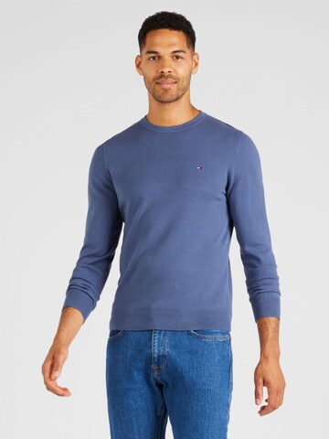 TOMMY HILFIGER Sweter w kolorze niebieski: przód