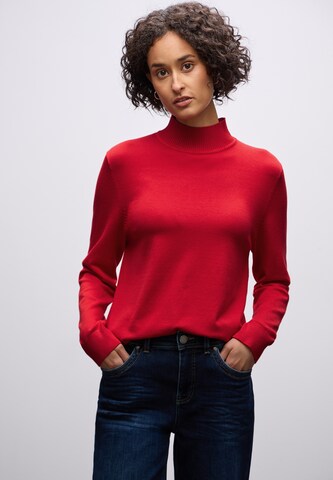 STREET ONE Pullover in Rot: Vorderseite