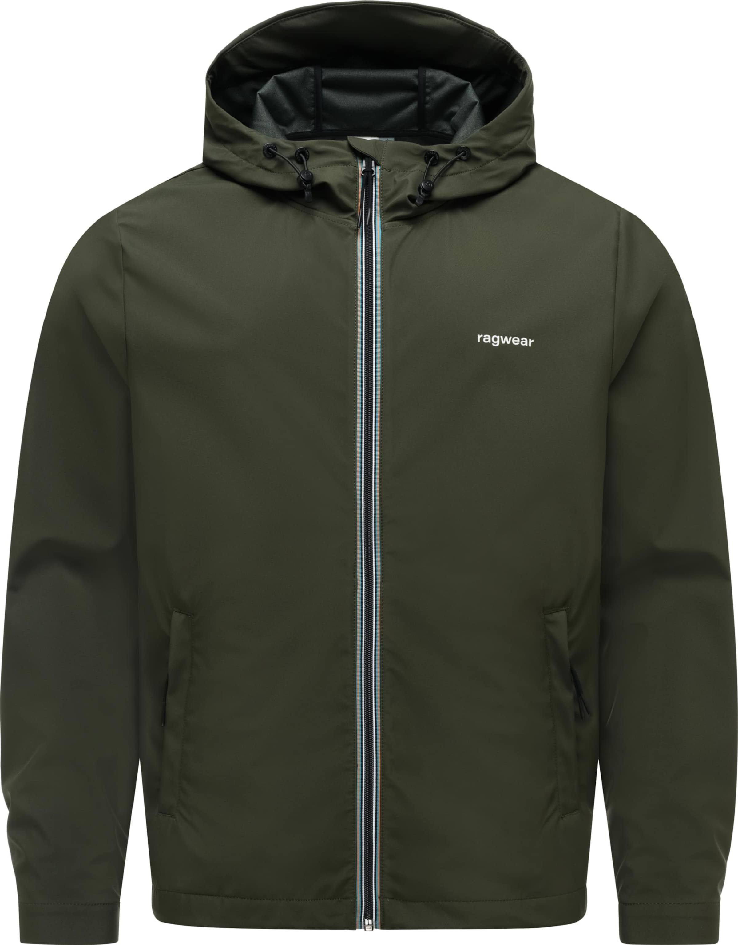Veste outdoor 'Shellwie Bonded' Ragwear en vert : devant