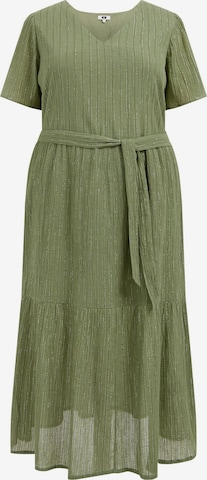 Robe WE Fashion en vert : devant