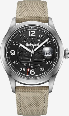 TIMBERLAND Analoog horloge 'CORNWALL' in Beige: voorkant