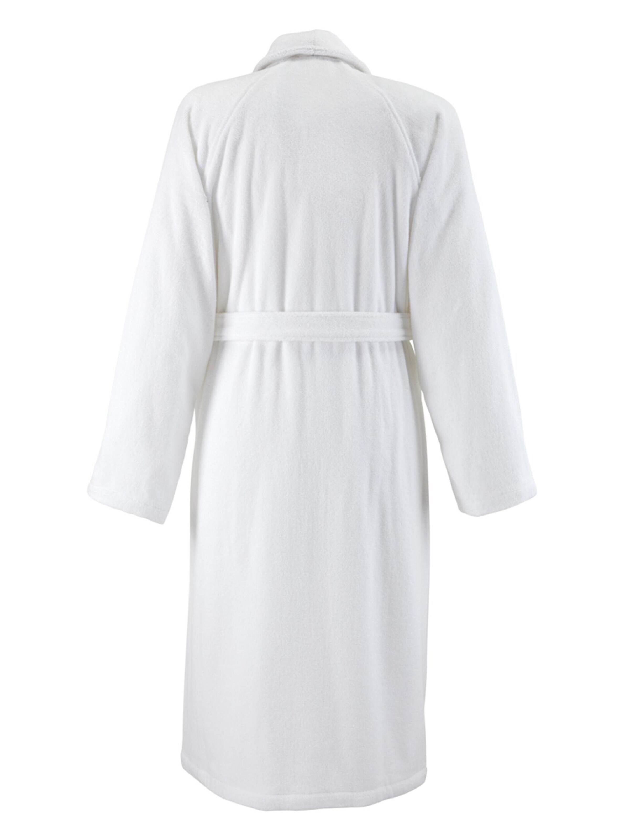 Ralph Lauren Home Long Bathrobe 'DULANEY' in White