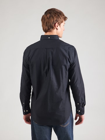 GANT Regular fit Overhemd in Zwart