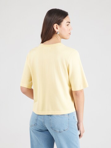 VERO MODA Sweater 'VMSilje' in Yellow