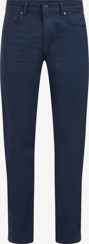WE Fashion Slimfit Jeans 'Pablo Sloane' in Blauw: voorkant