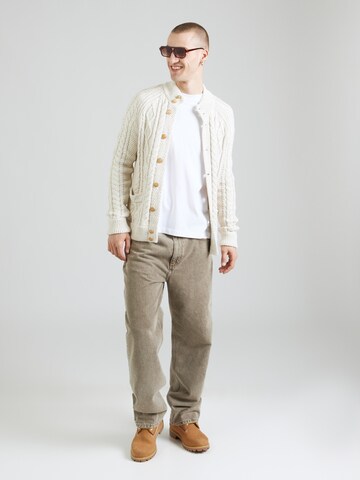 SELECTED HOMME T-Shirt 'SLHCOLMAN' in Weiß