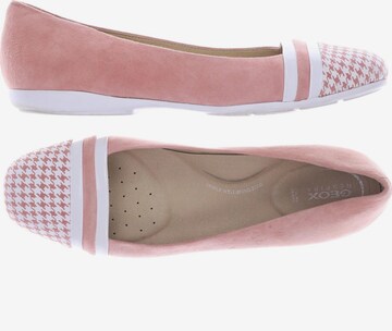 GEOX Flats & Loafers in 41 in Pink: front