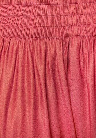 LASCANA Wide leg Pants in Red