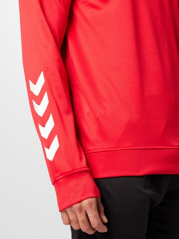 Hummel Sport sweatshirt i röd