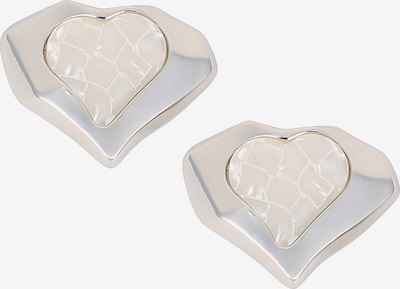 SOHI Naušnice 'Miley' u srebro / biserno bijela, Pregled proizvoda