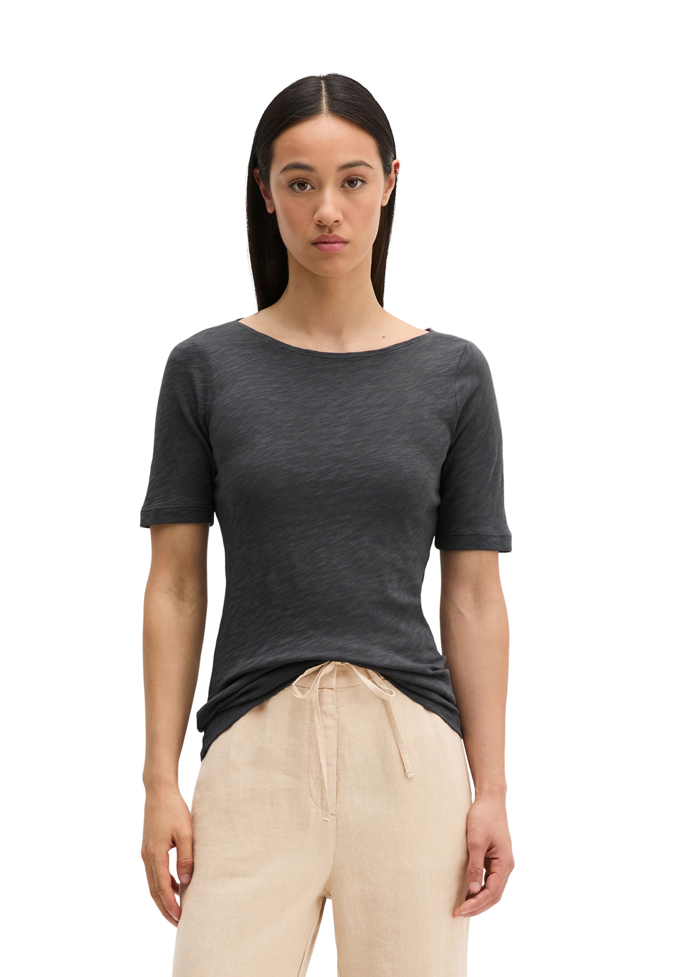 Marc O'Polo Shirt in Grey: front