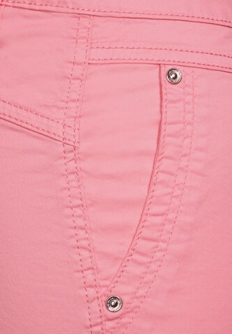 STREET ONE Slimfit Hose 'Yulius' in Pink
