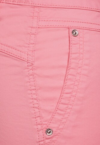 STREET ONE Slimfit Hose 'Yulius' in Pink