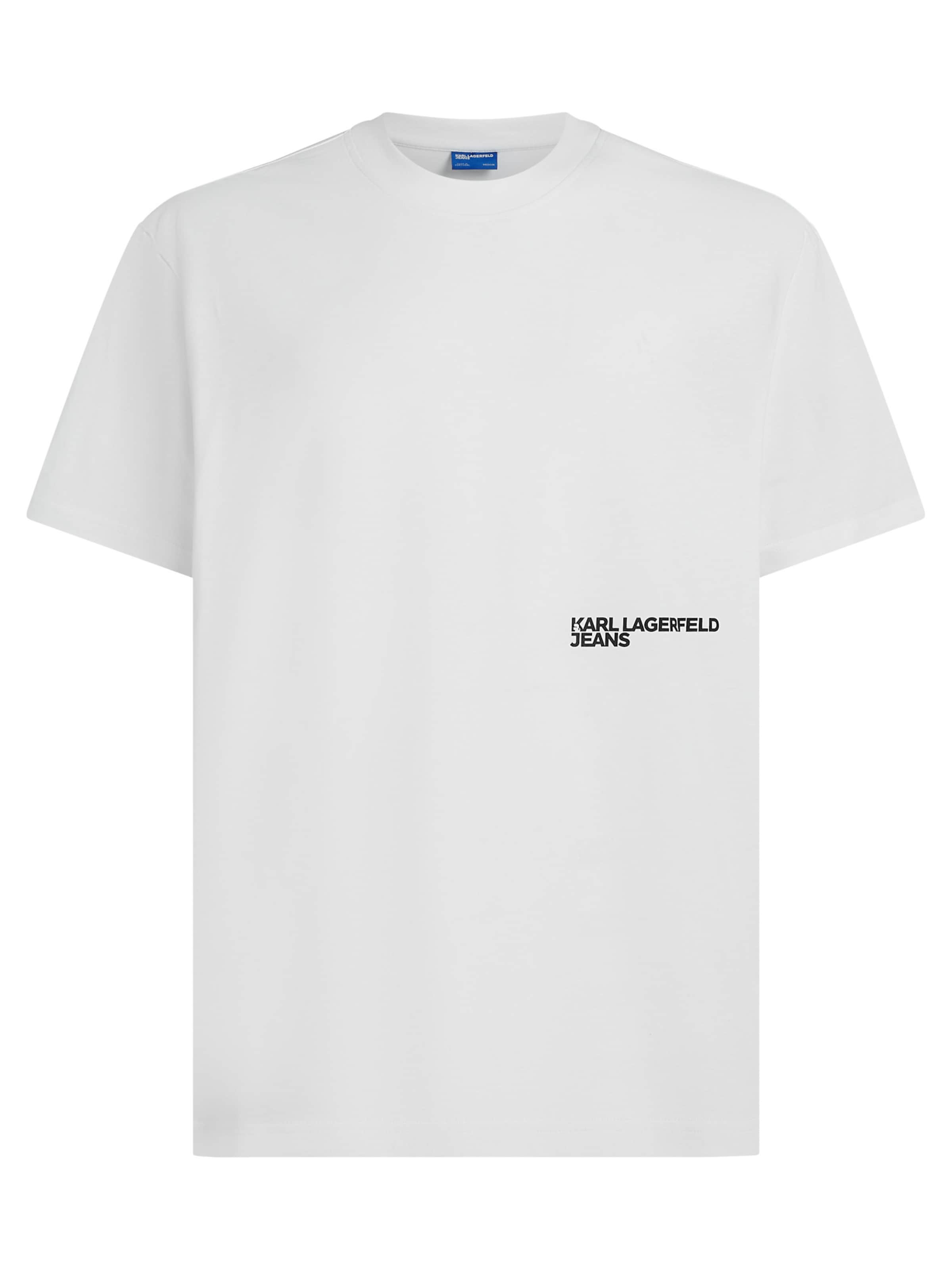 KARL LAGERFELD JEANS Bluser & t-shirts i hvid: forside