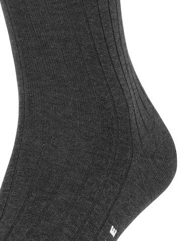 FALKE Knee High Socks 'Milano' in Grey