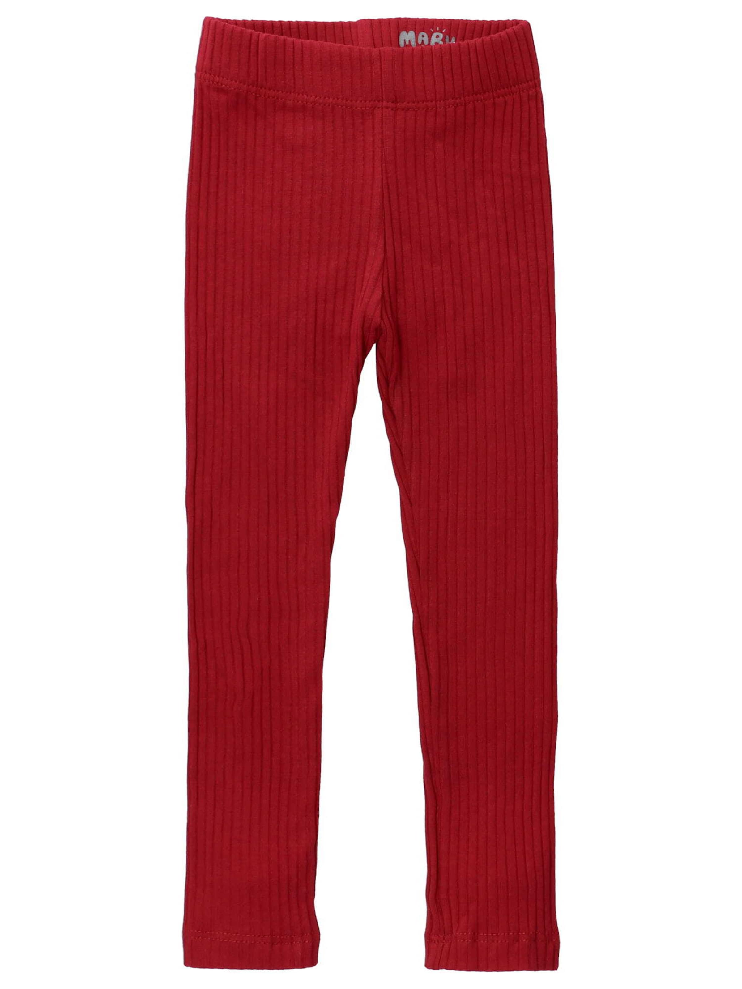 Skinny Leggings Baby Sweets en rouge : devant