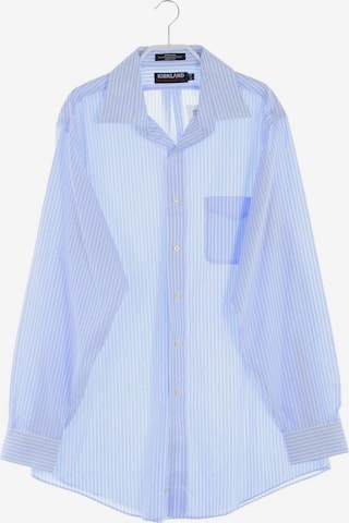 Kirkland Button Up Shirt in L in Blue: front