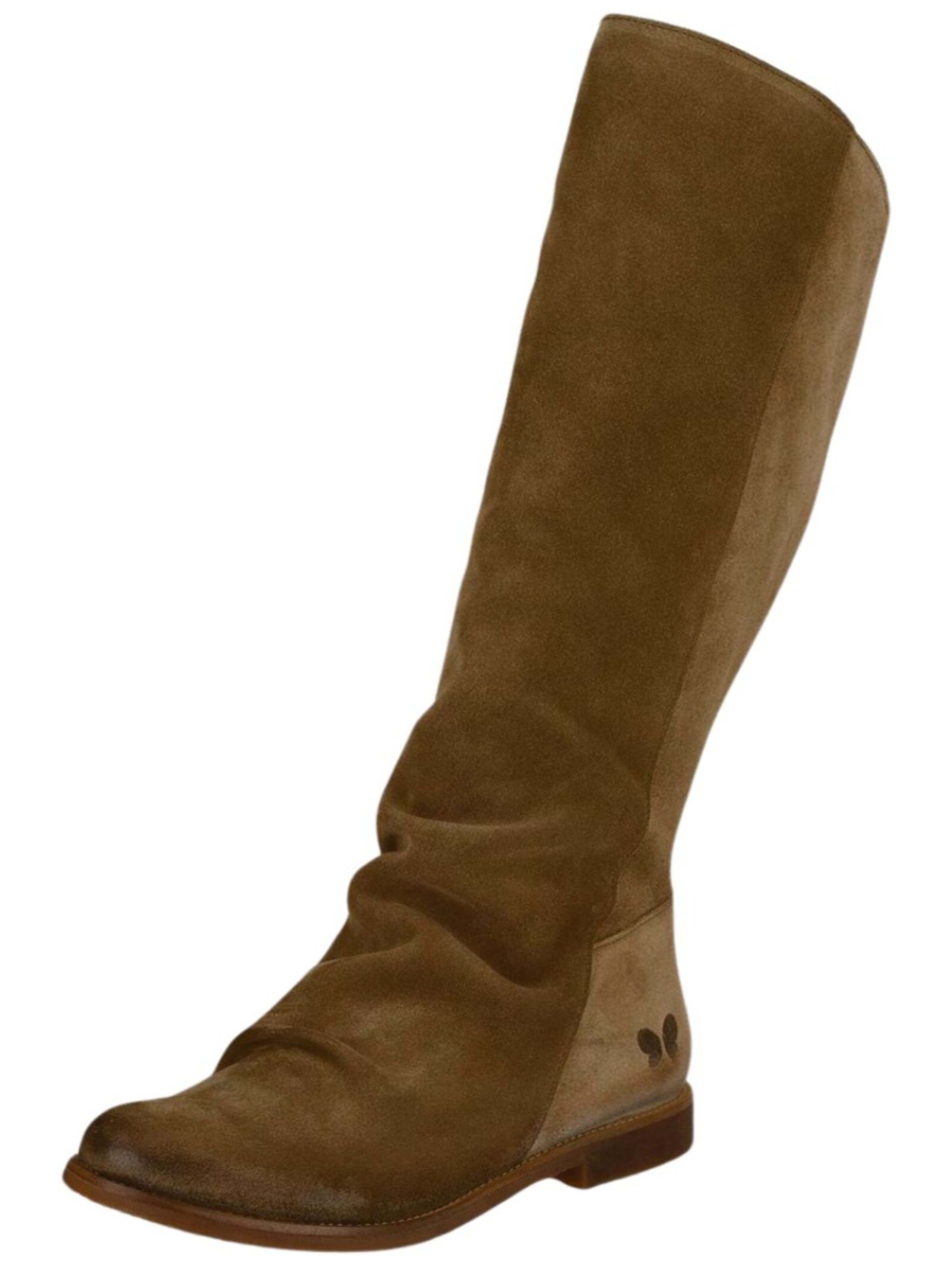 Felmini Wide Fit Boots in Brown: front