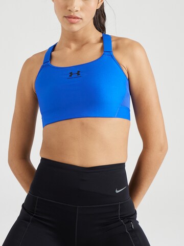 UNDER ARMOUR Bustier Sport-BH in Blau