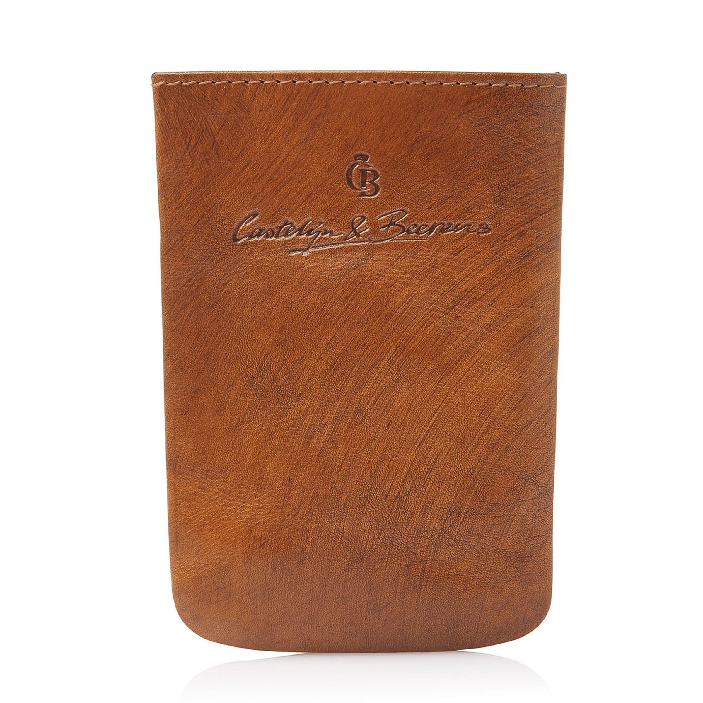 Castelijn & Beerens Schlüsseletui Leder 12 cm in Braun: Vorderseite