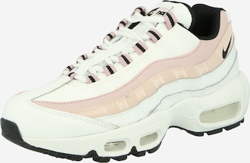 Nike Sportswear Platform trainers 'Air Max 95' in White: front