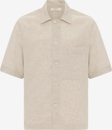 balta Antioch Patogus modelis Marškiniai: priekis