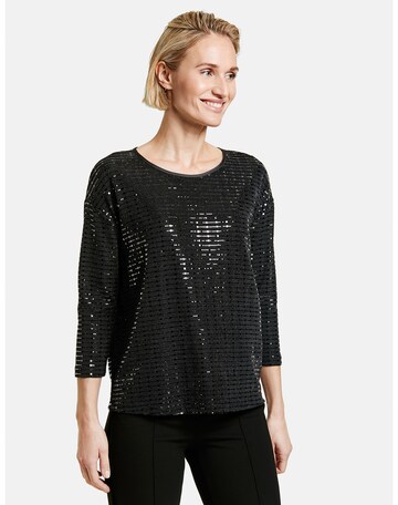 GERRY WEBER Shirt in Schwarz: predná strana