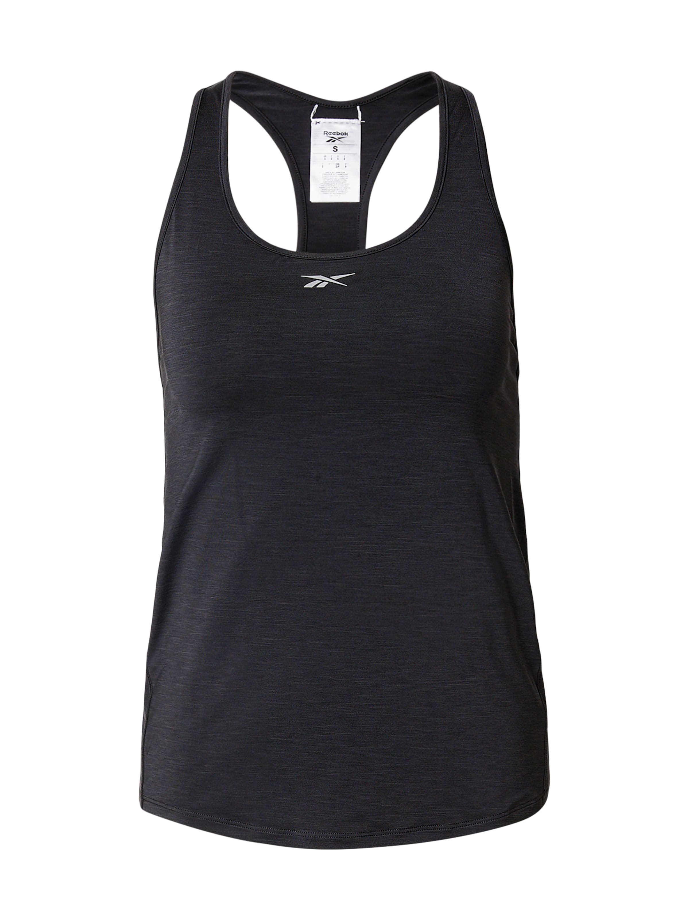 Reebok Sporttop 'CHILL' in Schwarz: Vorderseite
