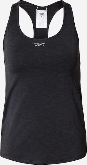 Sportiniai marškinėliai be rankovių 'CHILL' iš Reebok, spalva – juoda, Prekių apžvalga