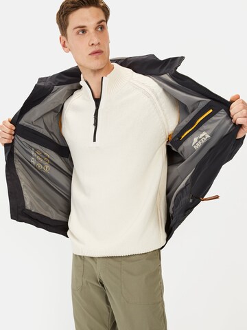 CAMEL ACTIVE TeXXXactive® Windbreaker mit abnehmbarer Kapuze in Blau