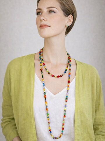 COLLEZIONE ALESSANDRO Necklace 'Pearl' in Mixed colors: front