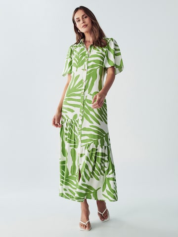 Abito camicia 'Bea' di Willa in verde: frontale