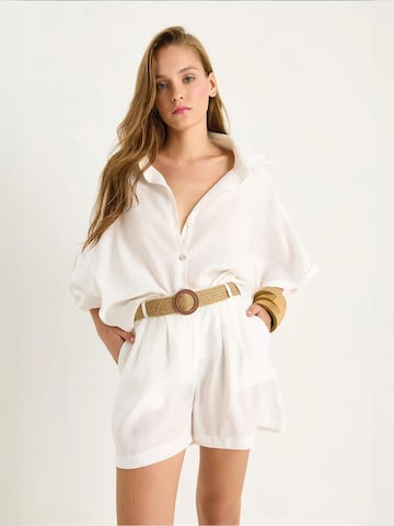 Bianco Lucci Broekpak in Wit