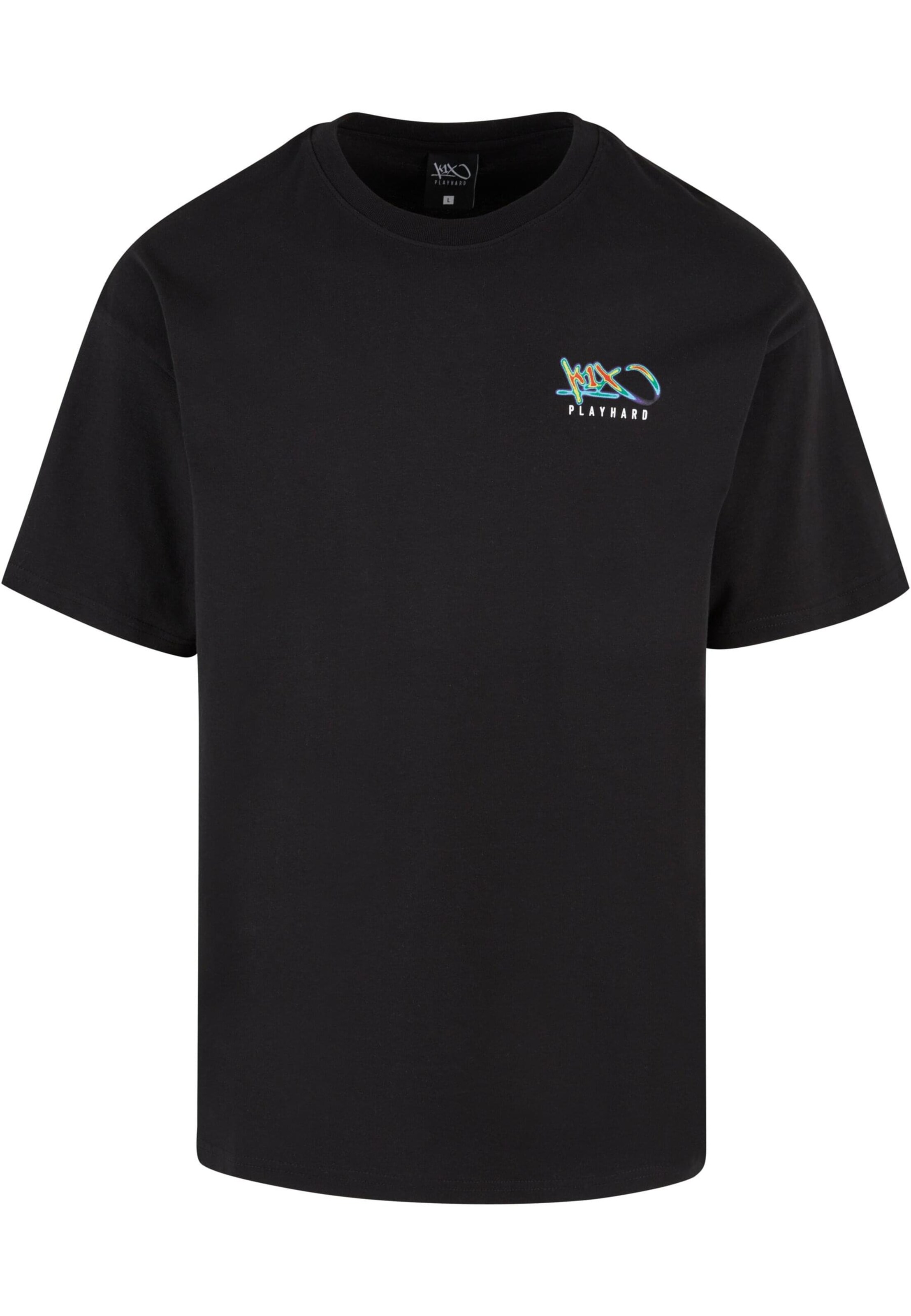 K1X T-Shirt 'Heatmap' in Schwarz: Vorderseite